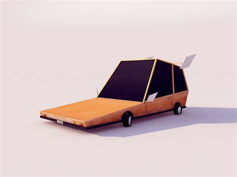 Cartoon Low Poly Car 3D model - Download Free 3D models