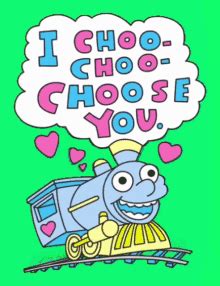 Ralph Wiggum Choo Choo Choose You GIFs | Tenor