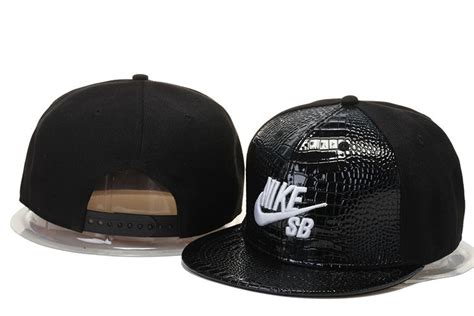 Leather Nike Snapback Hats Black | Leather, Snapback hats, Snapback