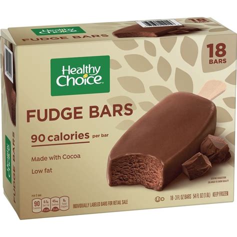 Healthy Choice Premium Fudge Bars (54 oz) - Instacart