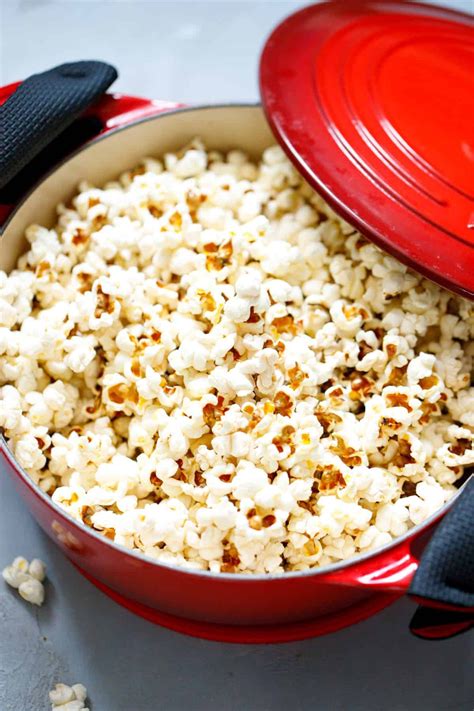 Easy stove top popcorn – Artofit