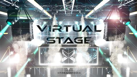 Virtual stage for Dj's | Obs 3D Background for Live stream - YouTube