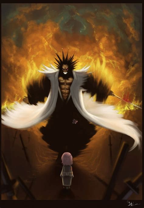 Raging Demon by ningyee7 Fantasy Character, Fantasy Male, Bleach Fanart, Bleach Manga, Shinigami ...