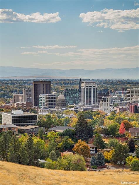 Boise Skyline Fall 2014 in 2020 | Explore idaho, Scenic photography ...