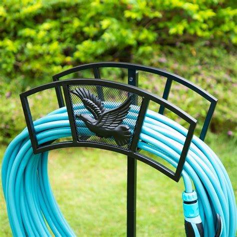 Amagabeli Garden Hose Holder Stand Rack Water Hose Hanger Stake Freest