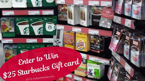 Day 15: Enter to Win a $25 Starbucks Gift Card | My BJs Wholesale Club