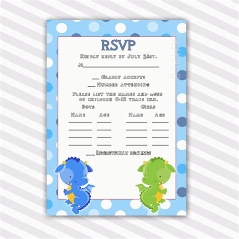 Birthday Invitations with Rsvp Cards | BirthdayBuzz