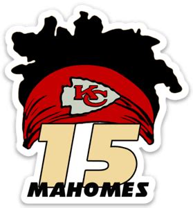 Kansas City Chiefs Patrick Mahomes Signature Hair & Headband Type Die ...