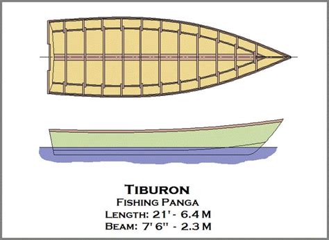 Tiburon Panga Boat Plans | Boat plans, Boat building plans, Wooden boat ...