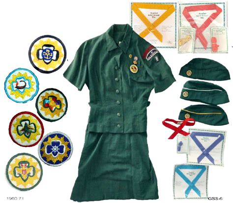 Senior uniform. The uniform remained the same and only the badges, ties, and hat cords varied ...