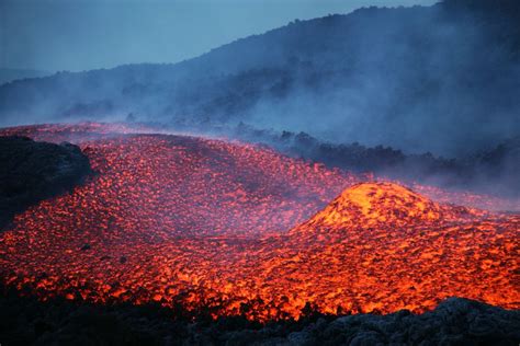 Lava Flow, Mount Etna