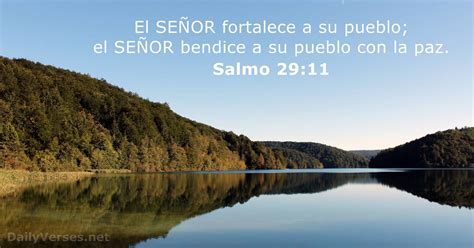 Salmo 29:11 - Versículo de la Biblia - DailyVerses.net