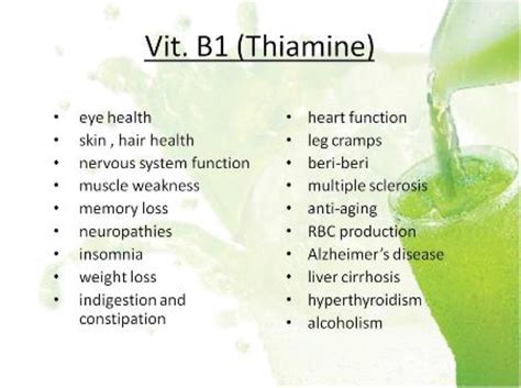 The Health Benefits of Vitamin B1 Boost Immune System IV Vitamin Infusioin