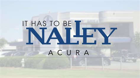 Service at Nalley Acura - YouTube