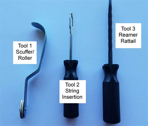 Tire Repair Kit Components - Reamer Rattail Tool - Best Rest Products