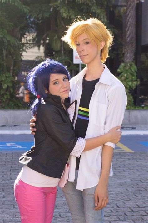 Marinette And Adrien Marinette And Adrien Cosplay Miraculous Ladybug ...