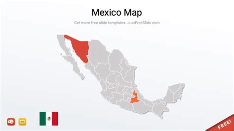 Free Editable Mexico Map for PowerPoint | Just Free Slide