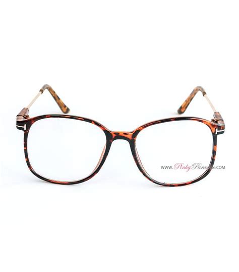 Vintage Leopard Frame Glasses | PinkyParadise