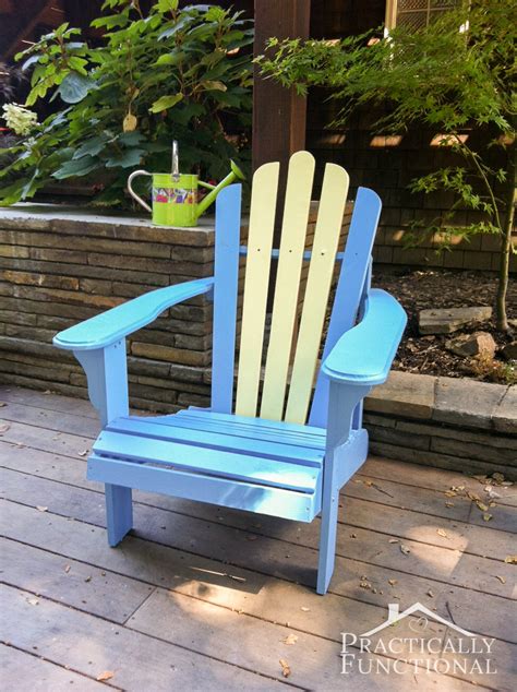 DIY Painted Adirondack Chairs