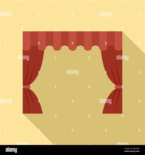 Red cortina Stock Vector Images - Alamy
