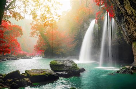 Foto Thailand Heo Suwat Waterfall Khao Yai National Park Natur