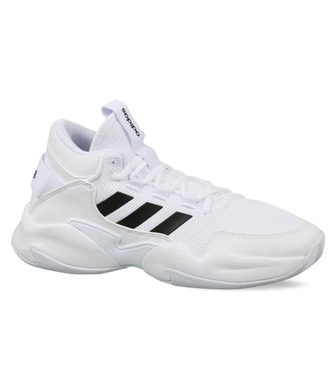 Adidas White Basketball Shoes - Buy Adidas White Basketball Shoes Online at Best Prices in India ...