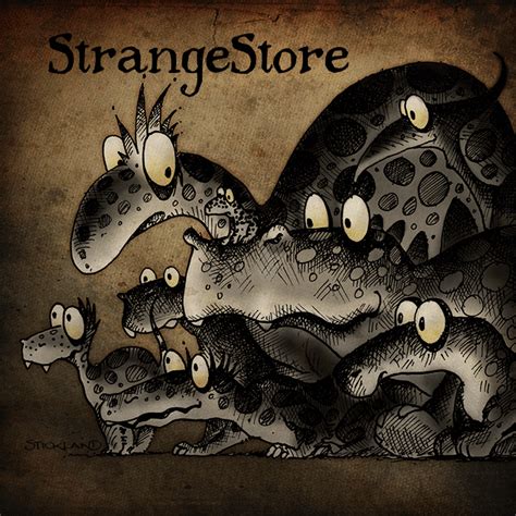 #StrangeStore friendly and funny monsters on Paul Stickland's online stores Funny Monsters ...