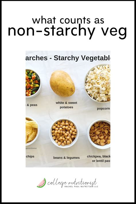 Starches vs. Non-Starchy Vegetables