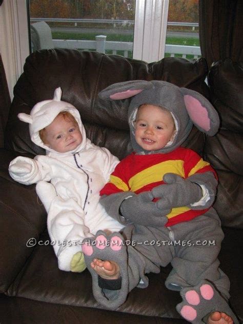 Coolest Homemade Toopy and Binoo Costumes for a Toddler and Baby