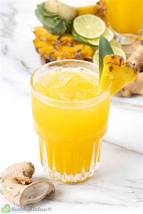 Pineapple Ginger Juice Recipe: a Flavorful Tropical Quencher