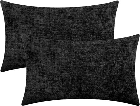 Amazon.com: CaliTime Pack of 2 Cozy Throw Pillow Covers Cases for Couch ...