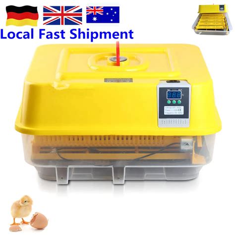 Chicken 64 Quail Parrot Egg Incubator Hatchery Machine Eggs Incubators ...