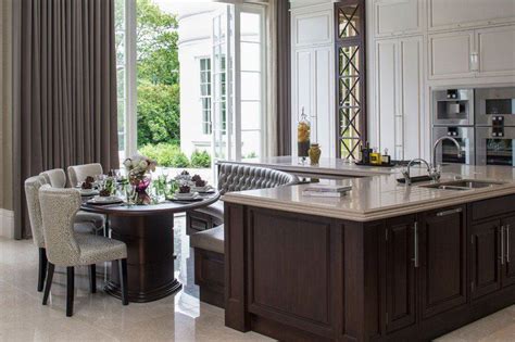 Kitchen Island With Built-In Seating: 4 Strong Advantages | Kitchen ...