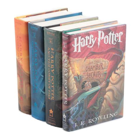 First American Edition "Harry Potter" Books, Four Volumes | EBTH