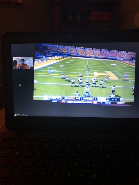 Using Zoom to play NCAA 14 Dynasty Mode with a buddy. : r/NCAAFBseries