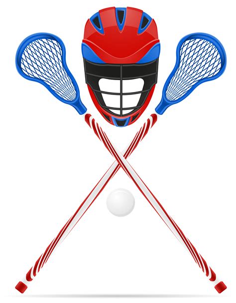 lacrosse equipment vector illustration 515013 Vector Art at Vecteezy