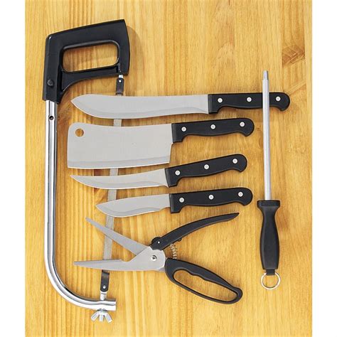 Sportsman Homestyle Butchers Knife Set - 118034, Kitchen Knives at ...