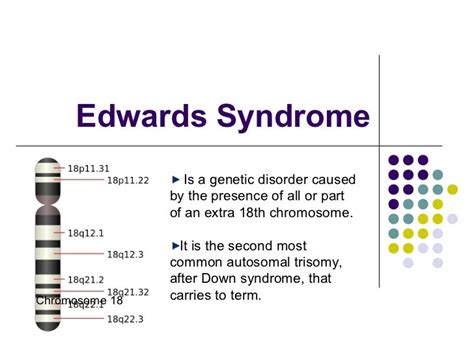 Edwards Syndrome Chart