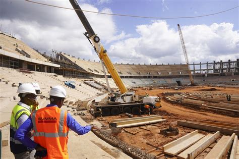 VIDEO & PHOTOS: Inside the construction of Rwanda’s ultra-modern stadium - The New Times