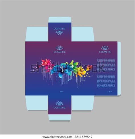 Packaging Design Template Cosmetic Product Stock Vector (Royalty Free) 2211879549 | Shutterstock