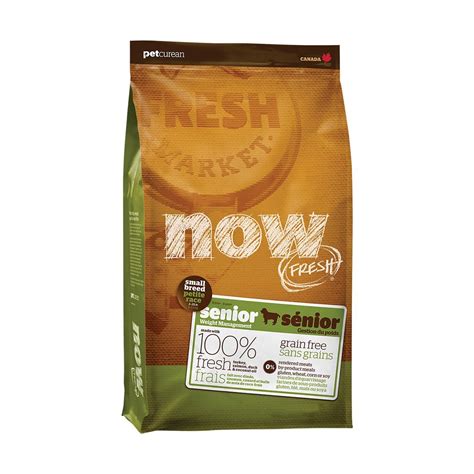 Now Fresh Grain-Free Small Breed Senior Weight Management Recipe Dry ...