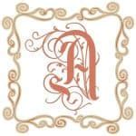 Free Customizable Monogram Frames and Borders | Instant Download