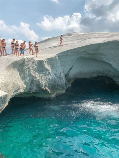 Sarakiniko Beach: The Moon Beach in Milos Greece - Compass + Twine