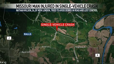 Missouri man crashes after trying to avoid debris | KTVO