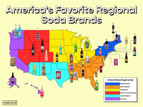 America’s Favorite Regional Soda Brands [MAP] | VinePair