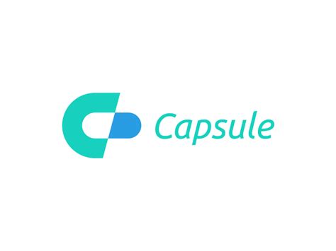 Capsule | Medical logo design, Branding design logo, Monogram logo letters