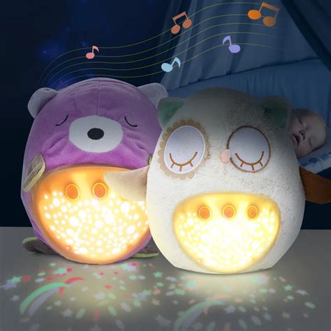 Aliexpress.com : Buy Baby Sleep LED Lighting Stuffed Animal Led Night Lamp Plush Toys With Music ...