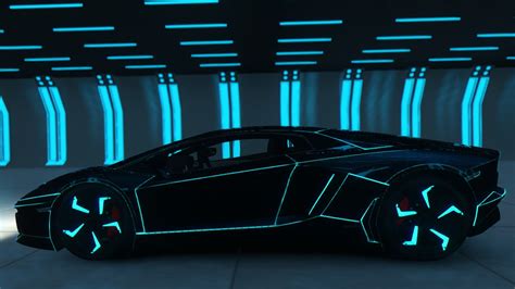 Tron Lamborghini Aventador Wallpapers Images Photos Pictures Backgrounds