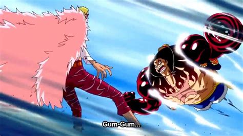 What episode does Luffy use Gear 4?