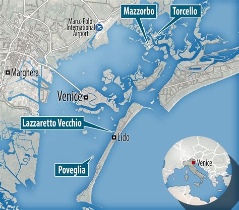 The dark side of Venice revealed: Exploring the city's mysterious lagoon islands... including ...